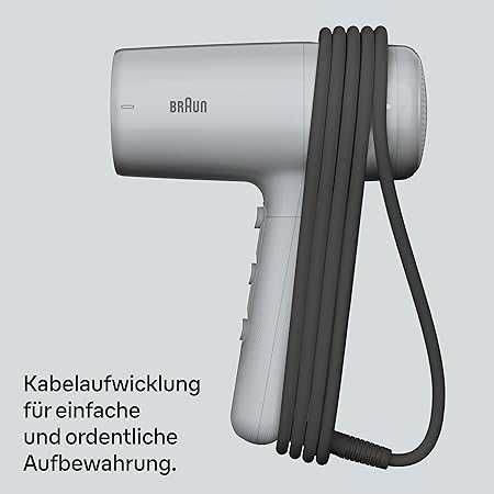 Комплект сешоар за коса Braun HD2.35 BRHD235E с дифузер, гребен и стилизираща дюза, IONTEC, 2200W