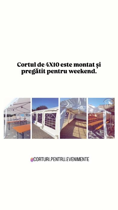 Corturi pentru Evenimente