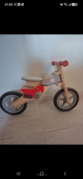Vand bicicleta copii din lemn