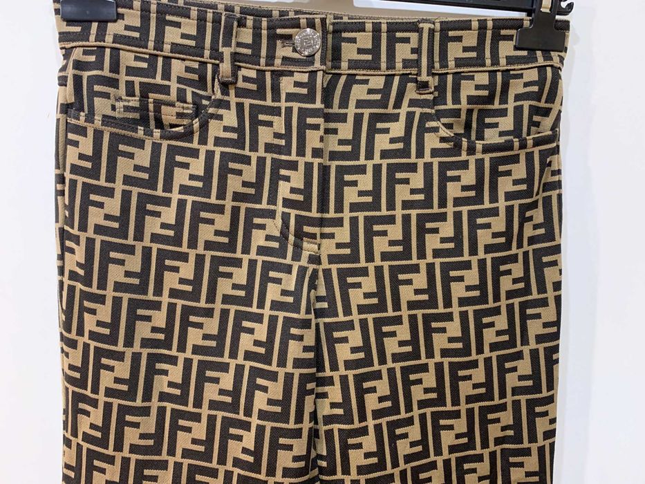 Pantaloni Fendi monograma