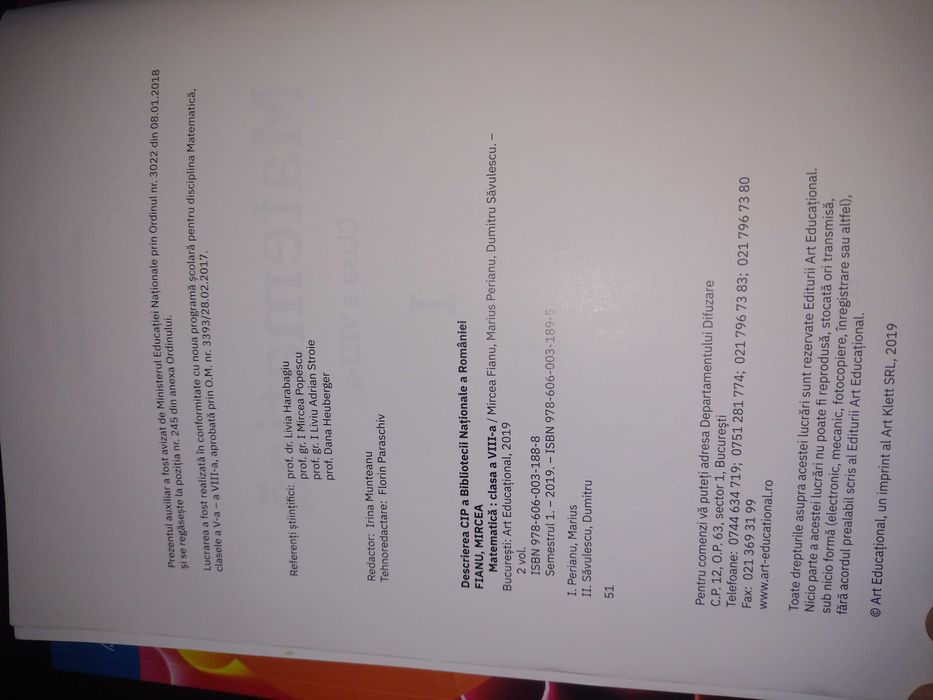 Culegeri matematica clasa a 8a