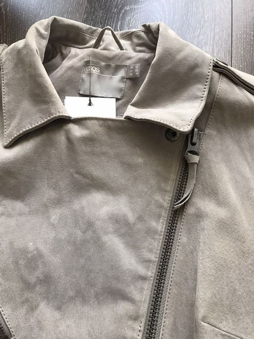 Geaca Asos noua piele intoarsa naturala originala