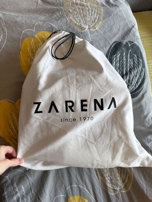 Кожена раница Zarena в цвят пудра