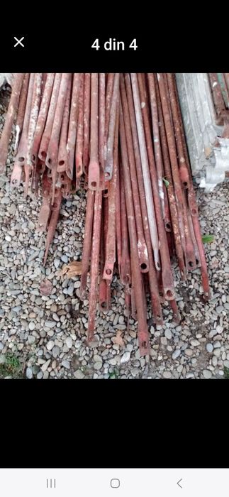Vând bare schela metalica