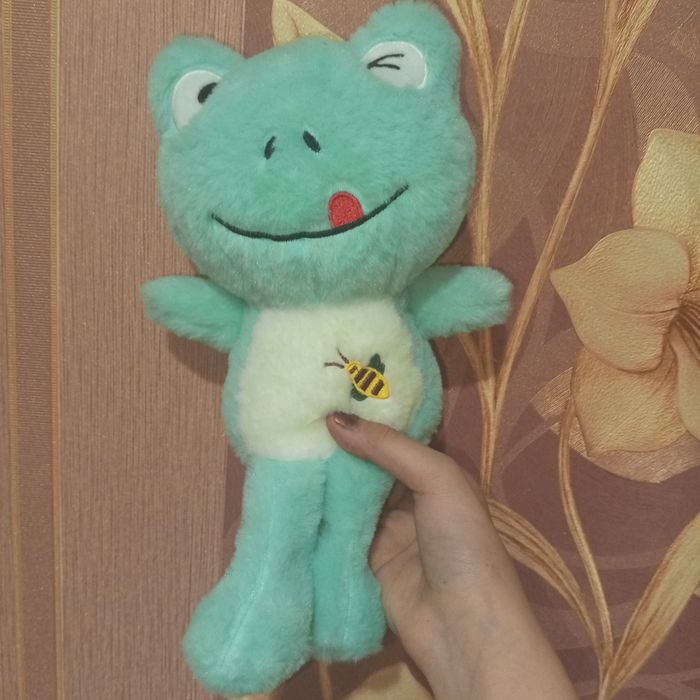 Игрушка лягушка б/у