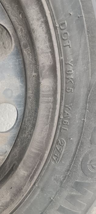 Vând set jante+cauciucuri de vara  pentru Fabia3, Polo, 185/60/15, Kumho Ecowing