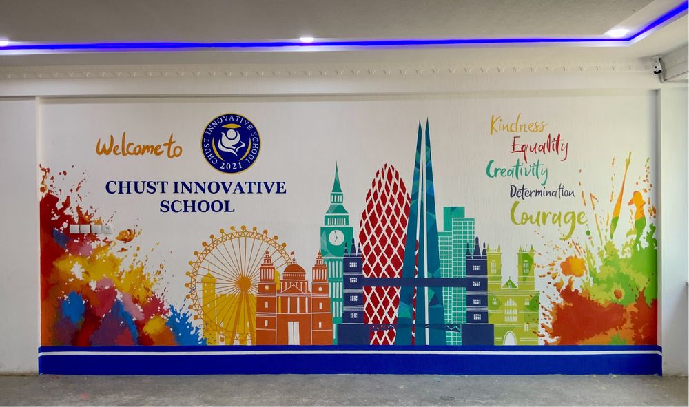 Rassom. Devorga rasm chizish. Рассом. Художник. Роспись стен.