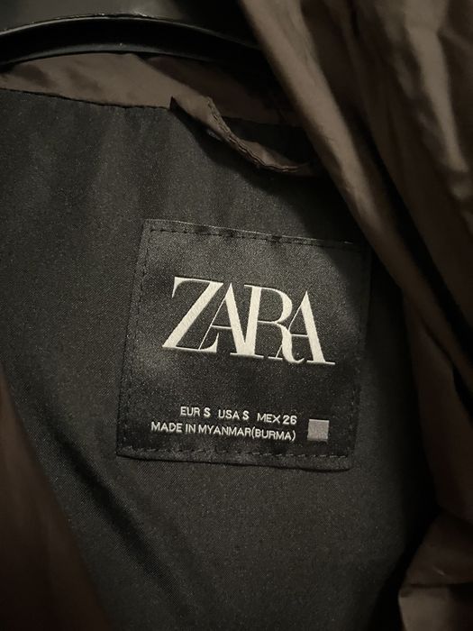 Яке Zara шоколадово-кафяво