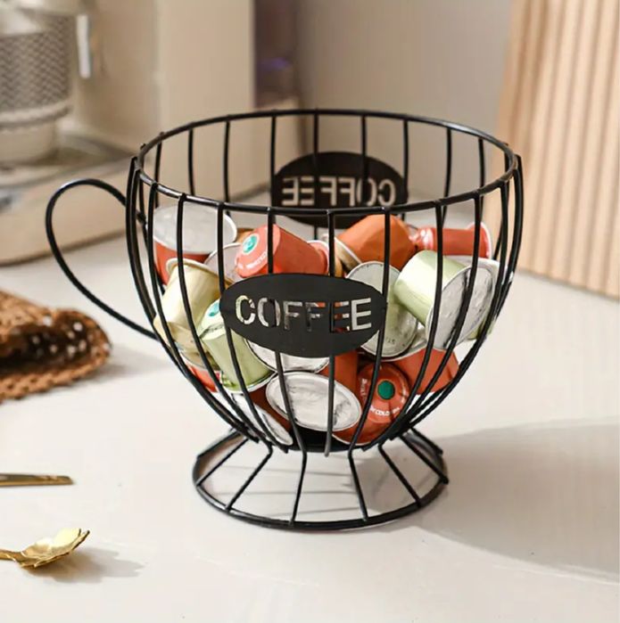 Луксозна Метална Кошничка