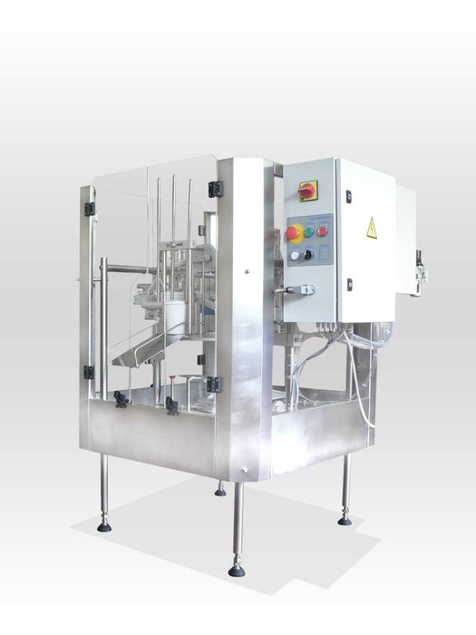 Машини за запечатване на течни, полутечни и кремообразни продукти