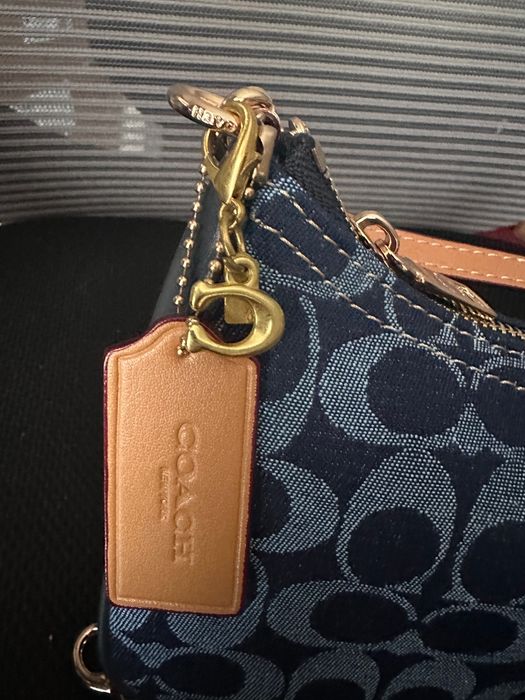 Geanta Coach Denim Teri