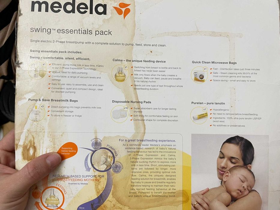 Продава се Medela Swing Essentials Pack
