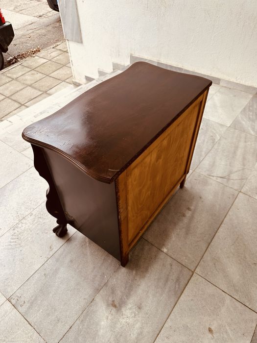 Винтидж шведски скрин с 3 чекмеджета | 1930–1950 г.