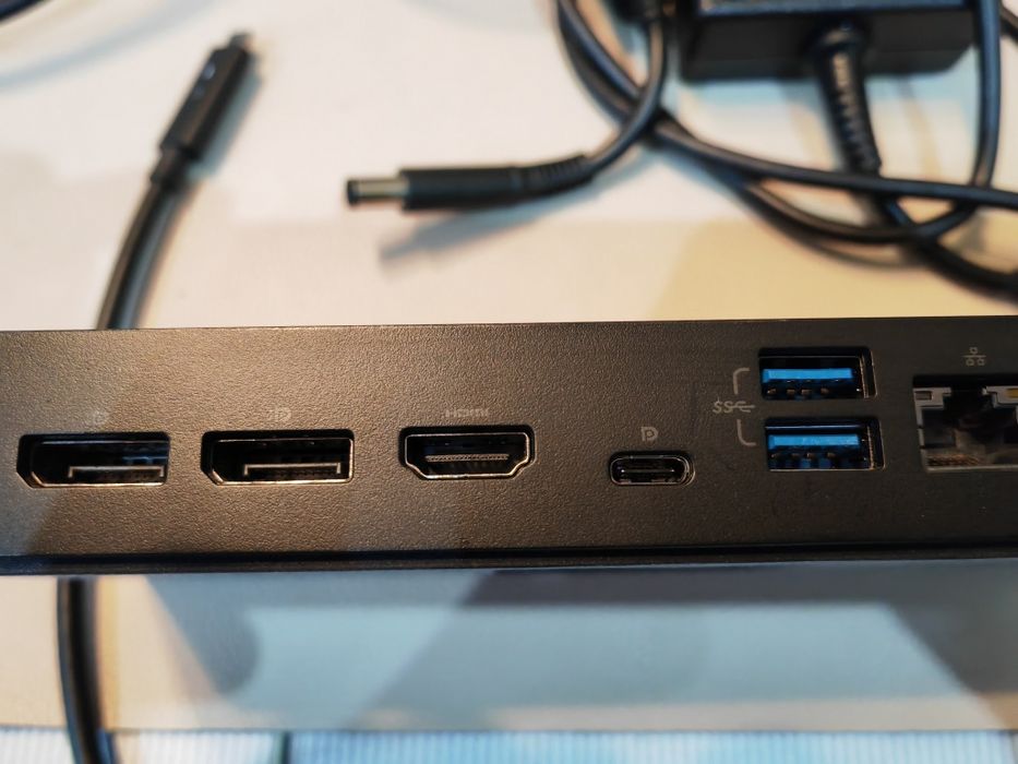 Docking station Dell WD19, USB-C, Адаптер 180W