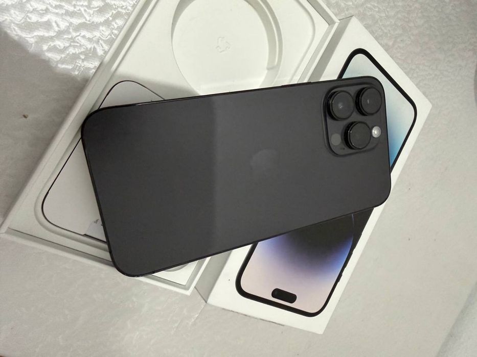 Iphone 14 pro max 256 space black