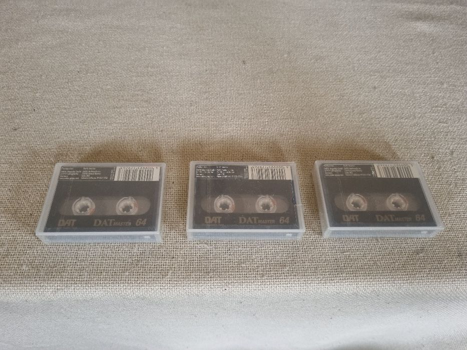 Pachet 3 buc Casete Audio DAT Emtec (Basf). Noi sigilate.