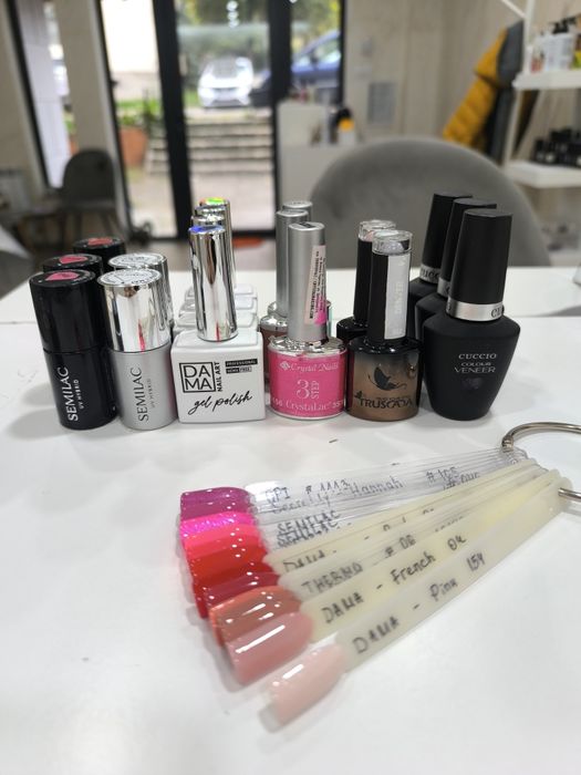 Гел лакове Dama, Crystal nails, Semilac, Cuccio