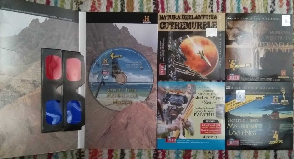 Dvd-uri revista Terra - set 5 bucati