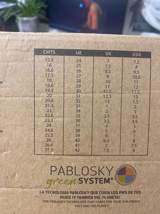 Паблоски детские ботинки 33 размер