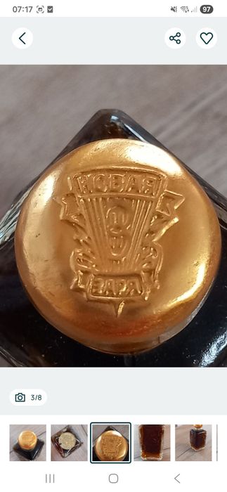 Esenta parfum Hobar 80 ani.