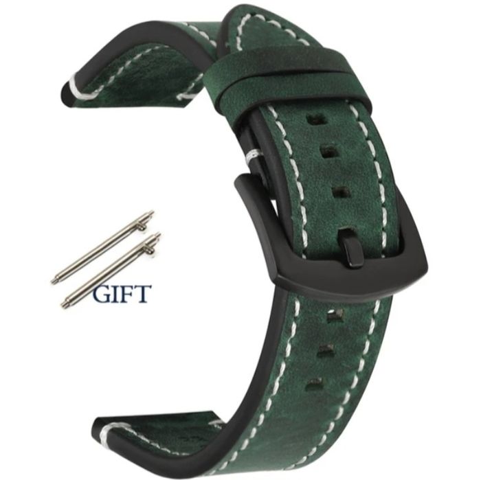 RETRO Кожена каишка Huawei Watch/Samsung/Xiaomi/Garmin/Apple/Amazfit