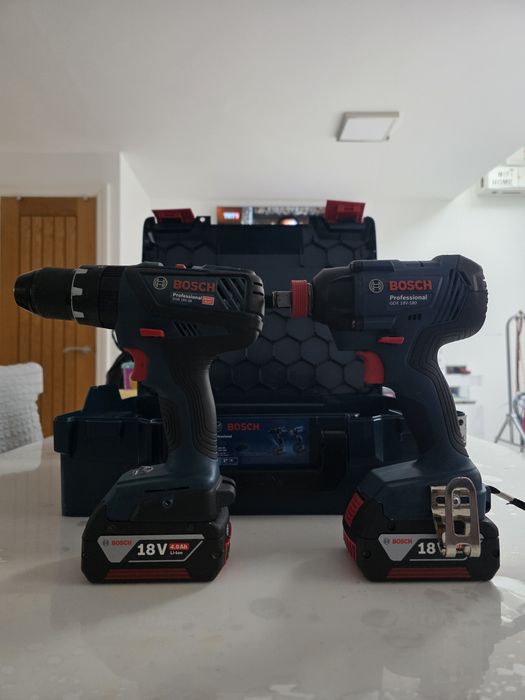 Bosch Professional комбо – GSB 18V-28 + GDX 18V-180, 1