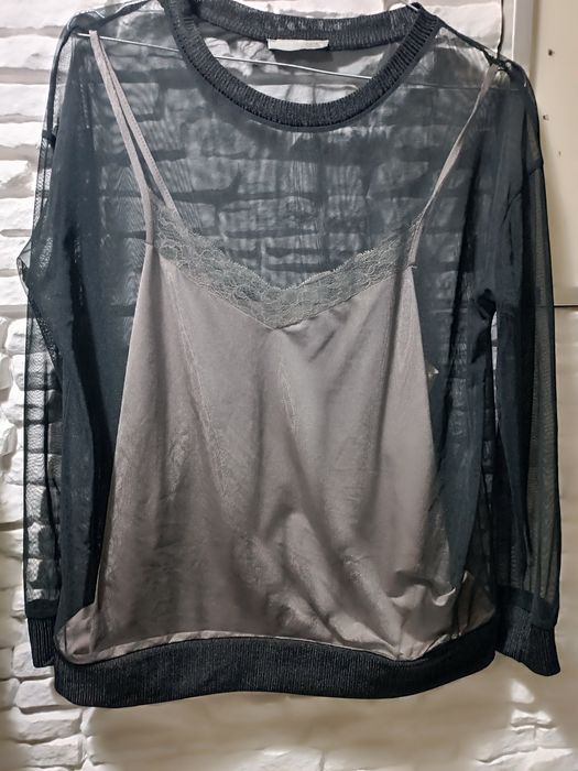 Zara -тюл,блуза за празниците!