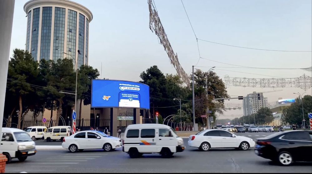 LED ekranlarda reklama • Samarqand / Реклама на ЛЕД Экранах