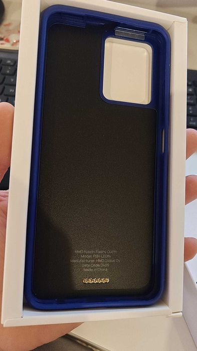 Telefon mobil HMD Fusion 5G, Dual SIM, 128GB, 6GB RAM, Noir