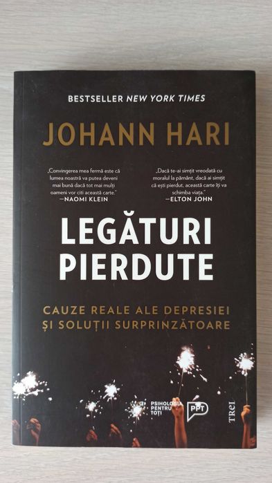 Set Cărți Psihologie Johann Hari + Raluca Anton
