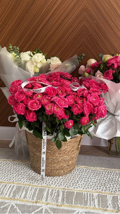 цветы за 8000. Кашпо.