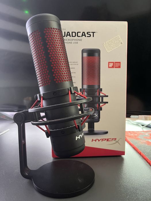 Игровой микрофон Hyper X Quadcast