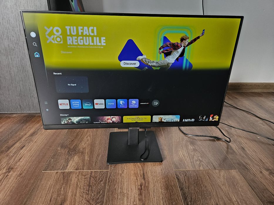 Garantie! TV Smart Samsung 60cm + suport perete rulota