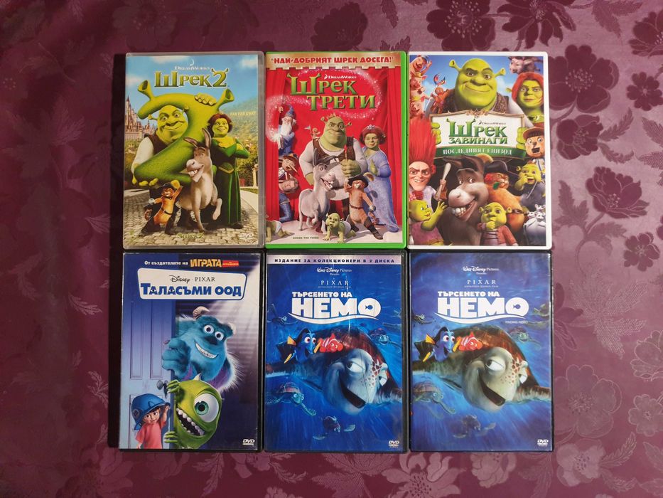 DVD с анимации на Дисни