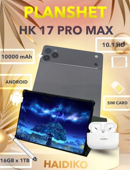 Planshet 17Pro max Optom Donaga borr