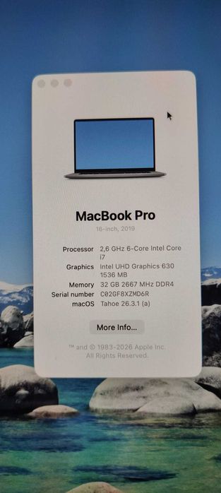 Macbook Pro 16
