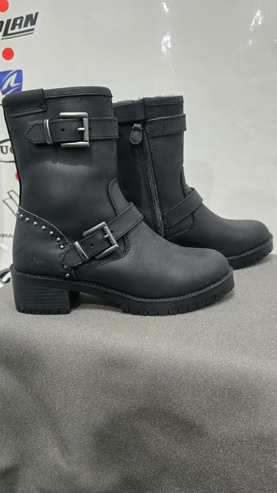 Ghete cizme moto piele damă Segura 39