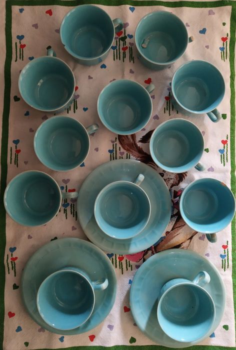 Порцеланов сервиз за кафе и купички