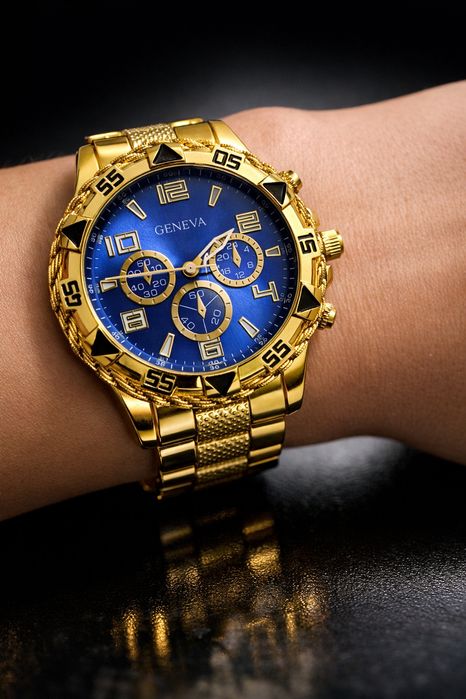 Ceas Geneva Quartz – Eleganță Clasică