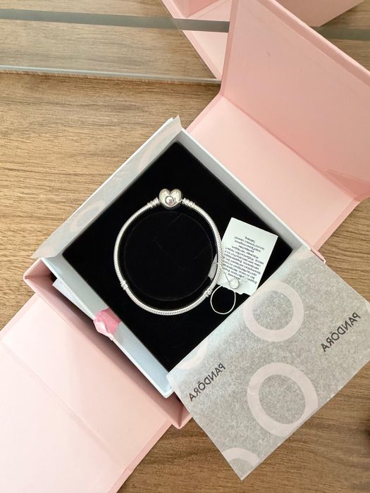 Pandora браслет серебро 925