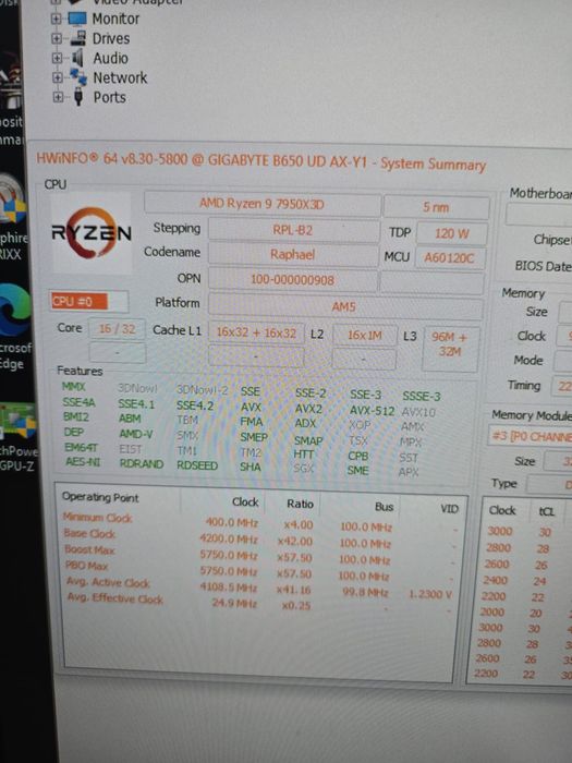 Vând Procesor Ryzen 7950x3d