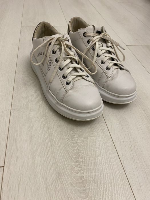 Сникърси Karl Lagerfeld- кожени - евро.номер 40, но стават и за 39