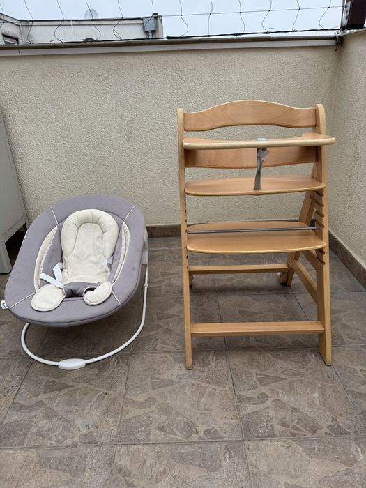 Scaun de masa si bouncer Hauck Alpha