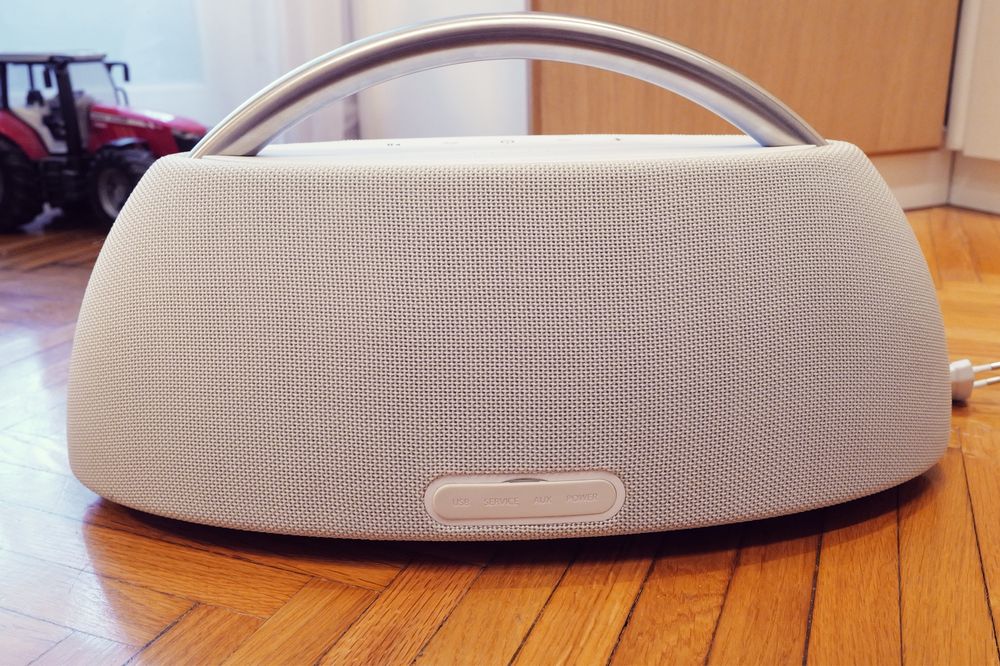 Boxa Harman Kardon Go + Play 2 white baterie Noua de 4000 bluetooth