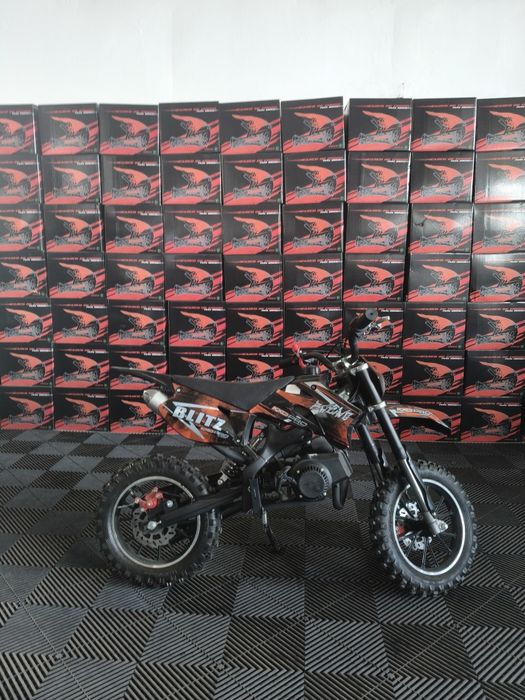 Motocross 49cc 2 timpi benzina amestecata cu ulei Nou