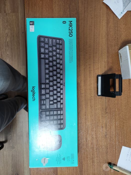 Клавиатура и мышь Logitech MK 250
