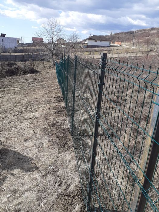 Construcții gard. Gard panou bordurat. Defrișat cosit terenuri