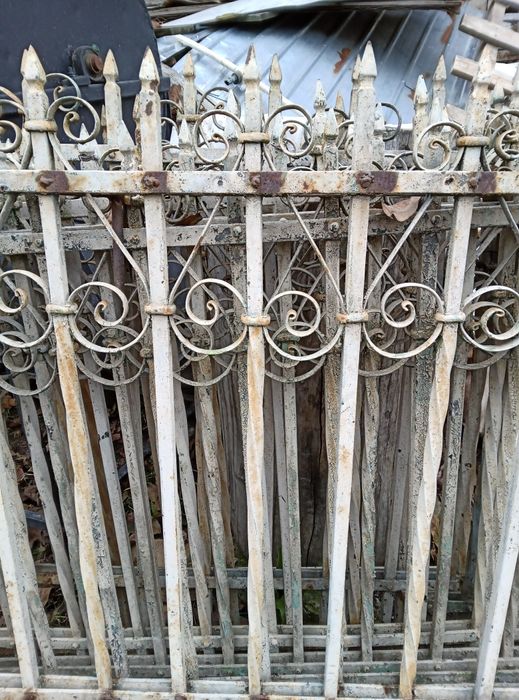 De vanare plase de gard forjat fier brut 7 plase