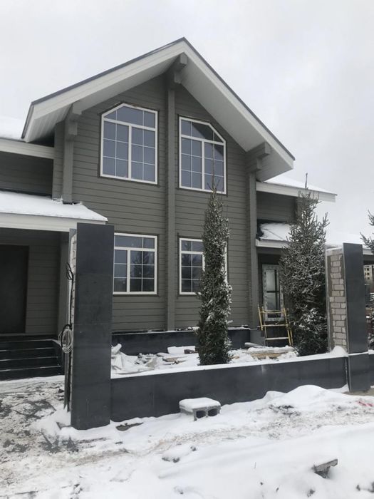 Монтаж демонтаж реставрация шлифовка покраска деревянный клееный брус