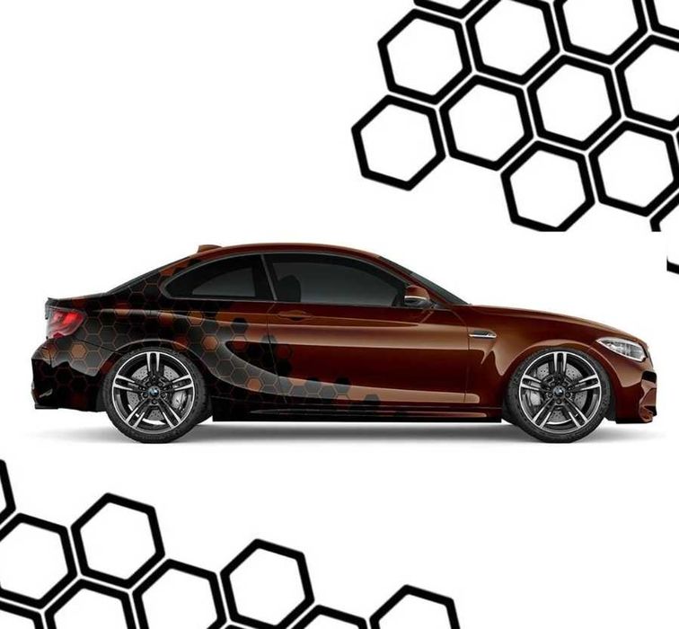 Sticker auto camuflaj